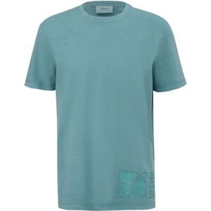 s.Oliver RL T-SHIRT Pánske tričko, tyrkysová, veľkosť