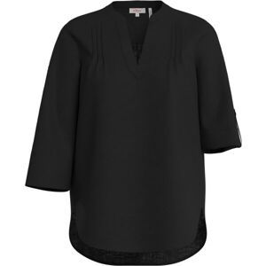 s.Oliver RL BLOUSE 3/4 Dámska blúzka, čierna, veľkosť