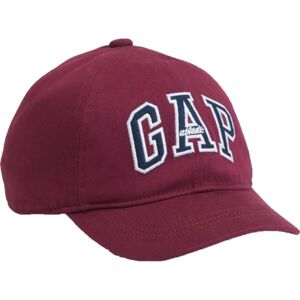 GAP LOGO BASEBALL Detská šiltovka, vínová, veľkosť