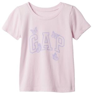 GAP GRAPHIC LOGO TEE Dievčenské tričko, ružová, veľkosť