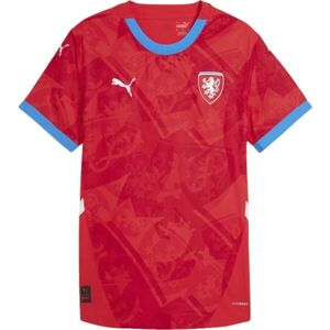 Puma FACR HOME JERSEY REPLICA JR Detská replika futbalového dresu, červená, veľkosť