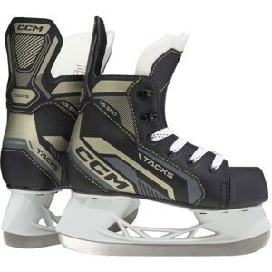 CCM TACKS AS 550 YT Juniorské hokejové korčule, čierna, veľkosť 27