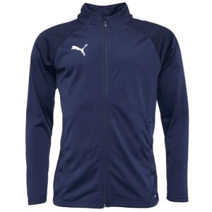 Puma TEAMLIGA TRAINING JACKET Pánska futbalová bunda, tmavo modrá, veľkosť