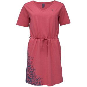 Loap AURORA Dámske šaty, ružová, veľkosť
