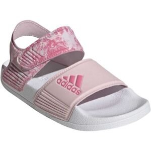 adidas ADILETTE SANDAL K Detské sandále, ružová, veľkosť