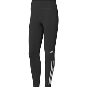 adidas DAILYRUN 3-STRIPES 7/8 LEGGINGS Dámske legíny, čierna, veľkosť