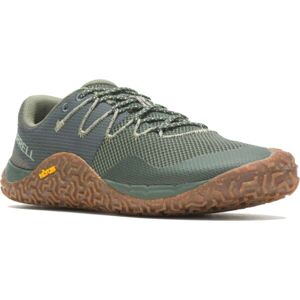 Merrell TRAIL GLOVE 7 Pánska barefoot obuv, tmavo zelená, veľkosť 41.5