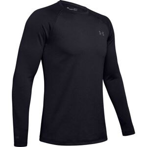 Under Armour PACKAGED BASE 3.0 CREW Pánske tričko s dlhým rukávom, čierna, veľkosť