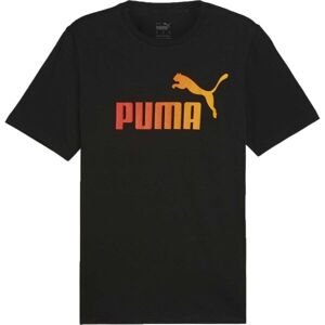 Puma ESSENTIALS + SUMMER SPORTS TEE Pánske tričko, čierna, veľkosť