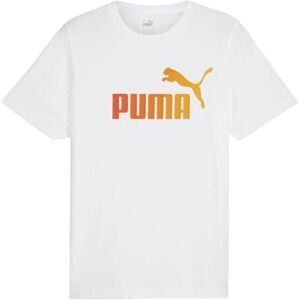 Puma ESSENTIALS + SUMMER SPORTS TEE Pánske tričko, biela, veľkosť