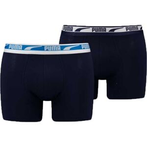 Puma MEN MULTI LOGO BOXER 2P Pánske boxerky, mix, veľkosť