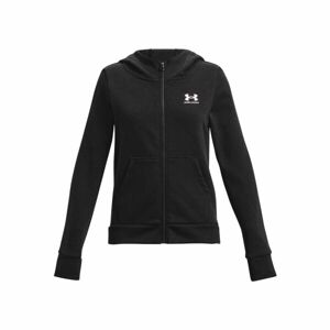 Under Armour RIVAL FLEECE LU Dievčenská mikina, čierna, veľkosť