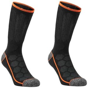 BLACK & DECKER SOCKS 2P Pracovné ponožky, čierna, veľkosť