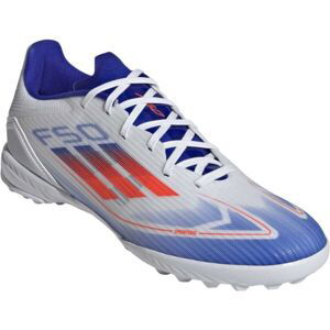 adidas F50 LEAGUE TF Pánske turfy, biela, veľkosť 45 1/3