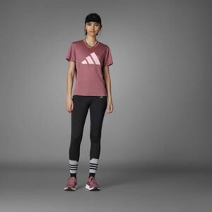 adidas RUN IT T-SHIRT Dámske bežecké tričko, vínová, veľkosť
