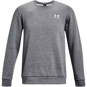 Under Armour ESSENTIAL FLEECE CREW Pánska mikina, sivá, veľkosť