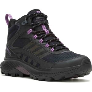 Merrell SPEED STRIKE 2 MID WP Dámska outdoorová obuv, čierna, veľkosť 37