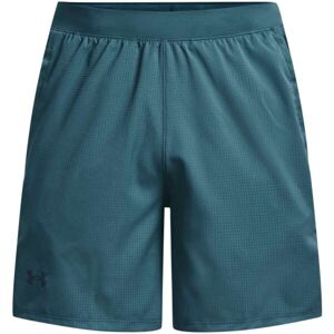 Under Armour LAUNCH 7'' GRAPHIC SHORT Pánske šortky, tyrkysová, veľkosť