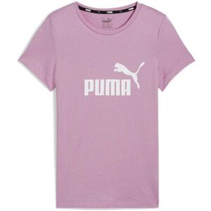 Puma ESS LOGO TEE G Dievčenské tričko, ružová, veľkosť