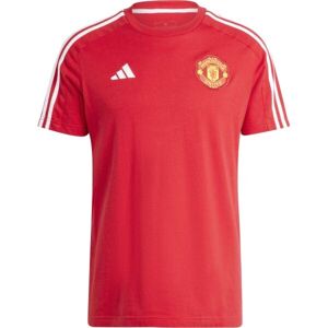 adidas MANCHESTER UNITED FC DNA TEE Pánske tričko, červená, veľkosť