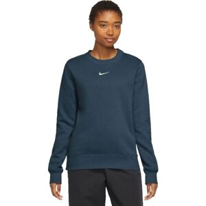 Nike SPORTSWEAR PHOENIX FLEECE Dámska mikina, tmavo modrá, veľkosť