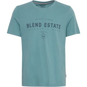 BLEND regular fit Pánske tričko, svetlomodrá, veľkosť