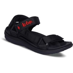 Lee Cooper SANDALS Pánske sandále, čierna, veľkosť