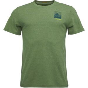 Smartwool NATURE THINGS GRAPHIC SS TEE Pánske tričko, zelená, veľkosť
