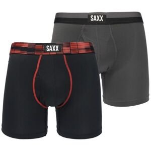 SAXX SPORT MESH 2PK Pánske boxerky, čierna, veľkosť