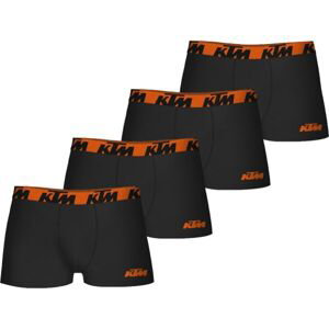 KTM SHORTS 4PACK Pánske boxerky, čierna, veľkosť