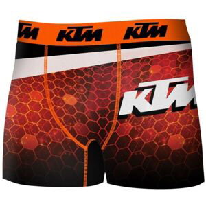 KTM BEES Pánske boxerky, oranžová, veľkosť