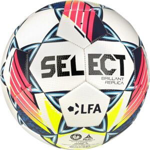 Select FB BRILLANT REPLICA CHANCE LIGA Futbalová lopta, biela, veľkosť