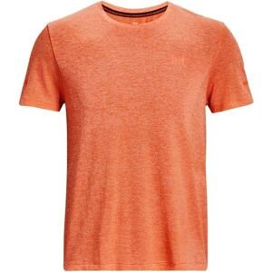 Under Armour SEAMLESS STRIDE Pánske tričko, oranžová, veľkosť