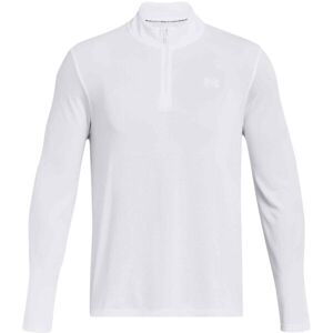 Under Armour STRIDE 1/4 ZIP Pánske tričko, biela, veľkosť