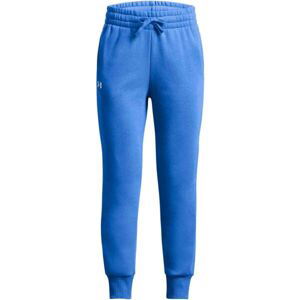 Under Armour RIVAL FLEECE JOGGERS Dievčenské tepláky, modrá, veľkosť