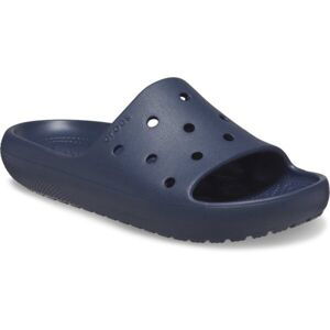 Crocs CLASSIC SLIDE V2 Unisex šľapky, tmavo modrá, veľkosť 39/40