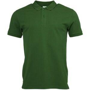 CELIO TEONE Pánske tričko polo, tmavo zelená, veľkosť