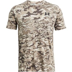 Under Armour ABC CAMO SS Pánske tričko, khaki, veľkosť