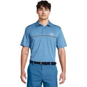 Under Armour PLAYOFF 3.0 Pánske golfové tričko, modrá, veľkosť