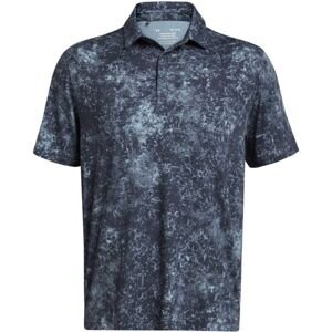Under Armour PLAYOFF 3.0 Pánske golfové tričko, tmavo modrá, veľkosť