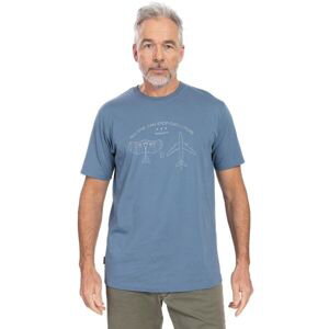 BUSHMAN TIMOR Pánske tričko, modrá, veľkosť