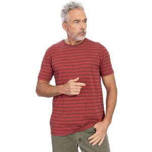 BUSHMAN REECE Pánske tričko, červená, veľkosť