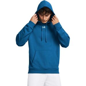 Under Armour RIVAL FLEECE HOODIE Pánska mikina, modrá, veľkosť