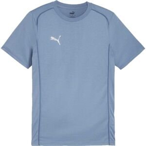 Puma TEAMFINAL TEE Pánske športové tričko, svetlomodrá, veľkosť