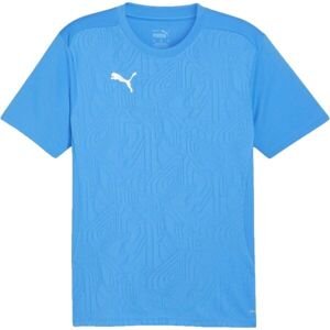Puma TEAMFINAL TRAINING JERSEY Pánske športové tričko, modrá, veľkosť