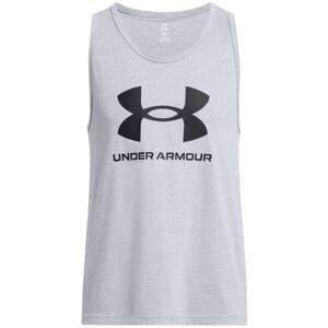 Under Armour SPORTSTYLE Pánske tielko, sivá, veľkosť