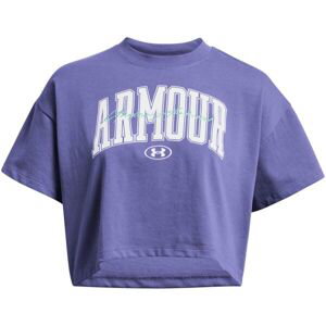 Under Armour SCRIPTED Dámske tričko, fialová, veľkosť