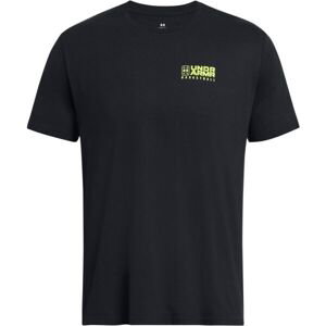 Under Armour LOGO COURT Pánske tričko, čierna, veľkosť