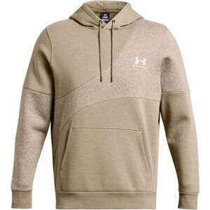 Under Armour ESSENTIAL Pánska mikina, béžová, veľkosť