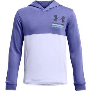 Under Armour RIVAL TERRY Chlapčenská mikina, modrá, veľkosť